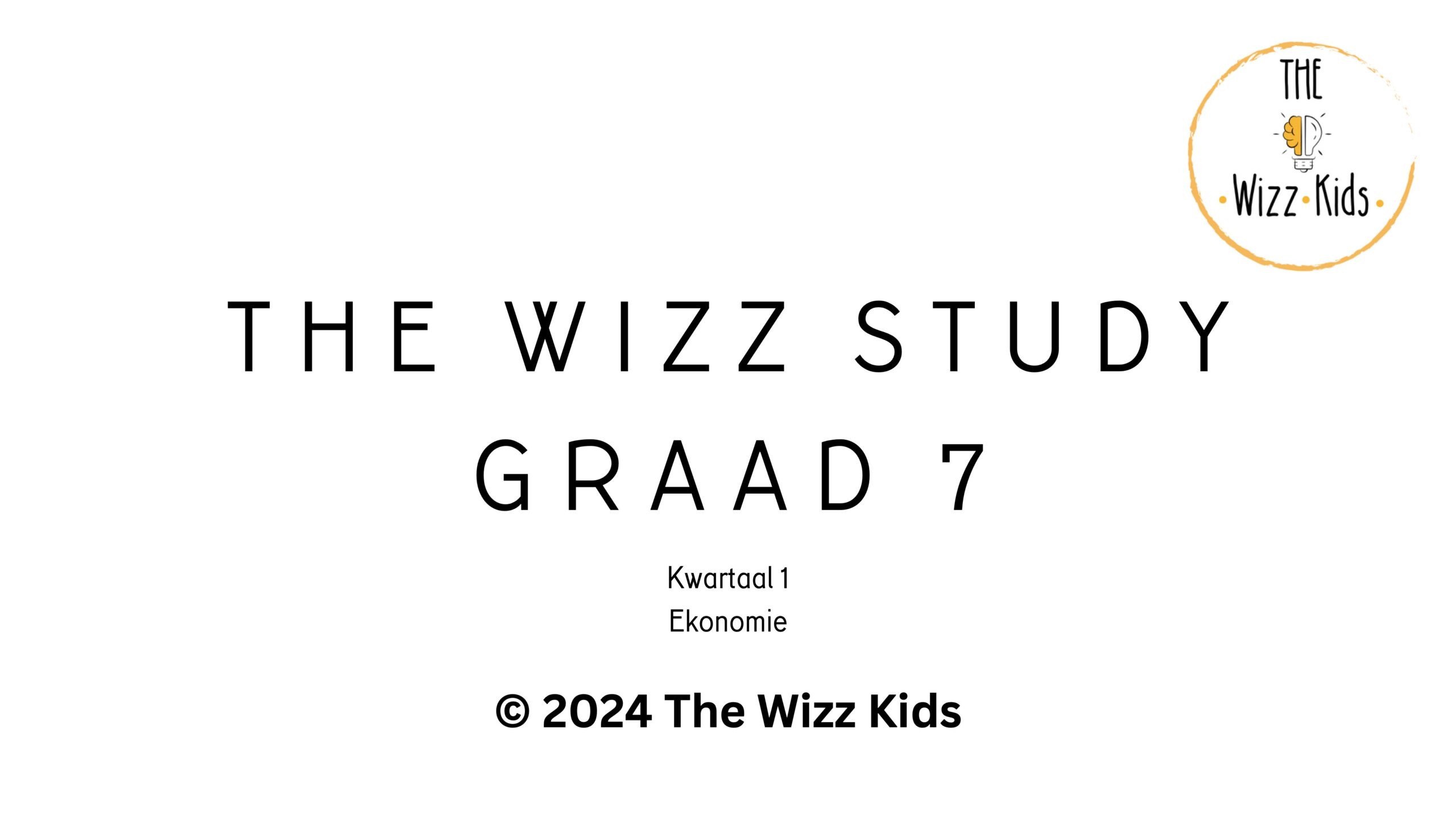 Graad 7 Kwartaal 1 Ekonomie | Digitale PDF