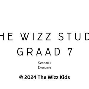 Graad 7 Kwartaal 3 Ekonomie | Digitale PDF