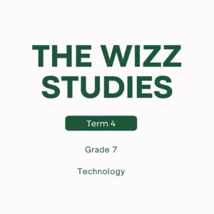 Grade 7 Term 4 Technology | Digital PDF