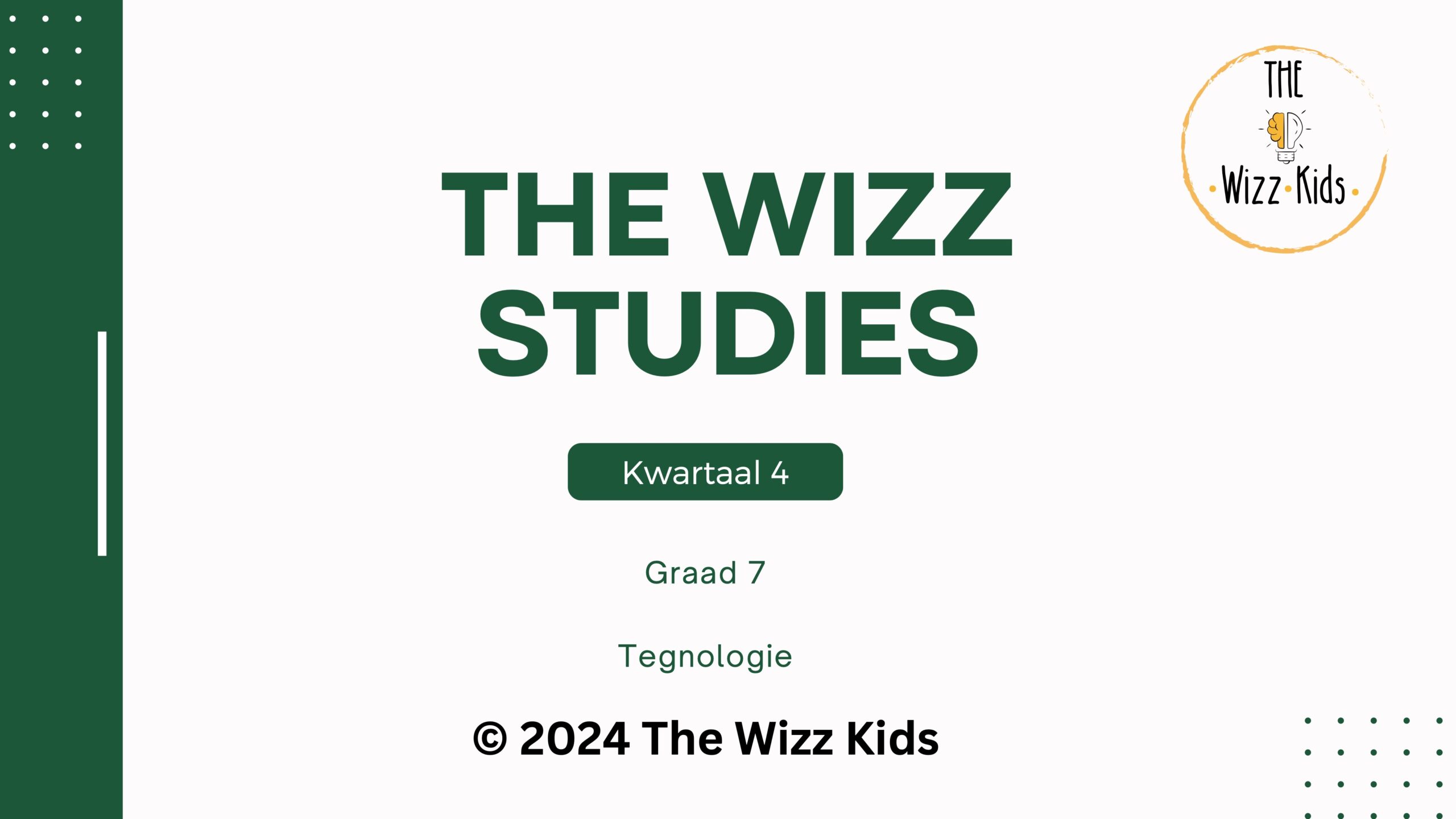 Graad 7 Kwartaal 4 Tegnologie | Digitale PDF
